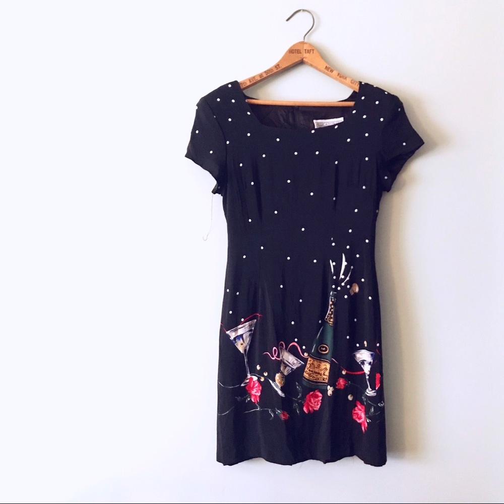 [Vintage] Jessica Howard Party Cap Sleeve Dress